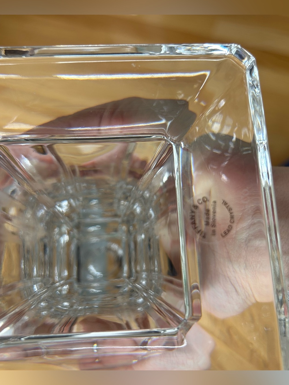 Tiffany and Co. Lead Crystal Candlesticks (never used and original packaging)